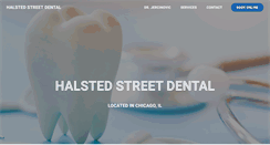 Desktop Screenshot of halstedstreetdental.com